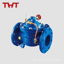 Hydraulic flange diaphgram water meter check valve horizontal / electric actuator non return valve